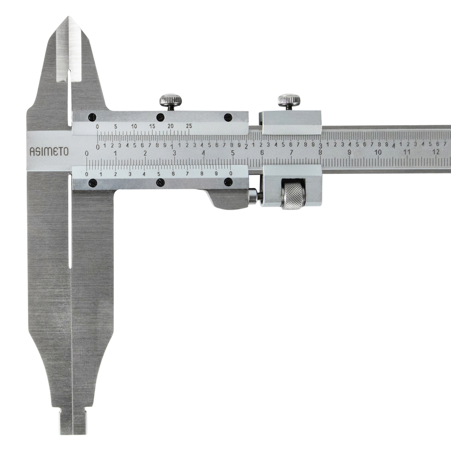 Штангенциркуль с отсчетом по нониусу. Штангенциркуль нониусный 0,02 мм ASIMETO. ASIMETO 303-08-0 штангенциркуль. Штангенциркуль шкала нониуса 0.05. Штангенциркуль ШЦ-2 предназначен.
